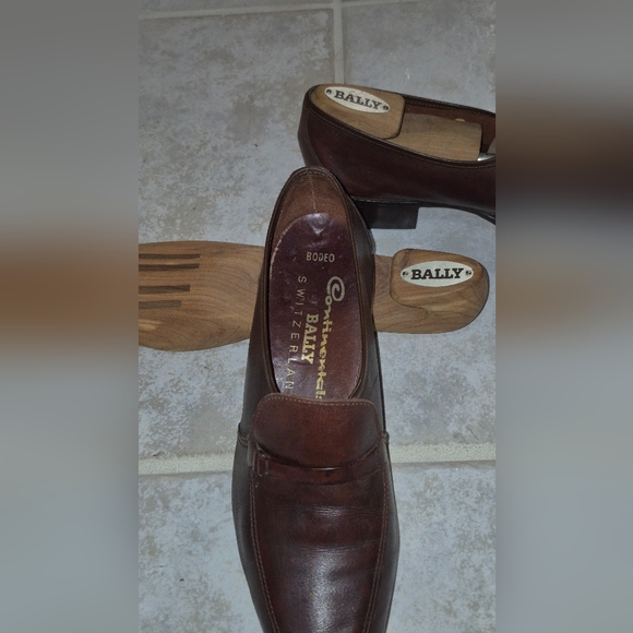 Vintage Bally Men\'s Brown Bodeo Leather Loafers main image 5